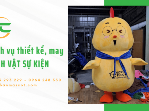Dịch vụ thiết kế, may linh vật sự kiện giao hàng tận nơi tại TPHCM