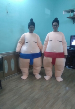 MASCOT LINH VẬT BIỂU TƯỢNG ĐÔ VẬT  SUMO