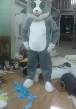 Mascot Linh Vật Mèo Tom