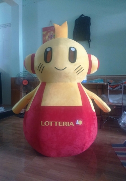 Mascot Mô Hình lotteria
