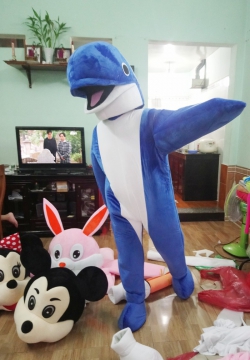 Mascot Cá Heo - maymascot linh vật