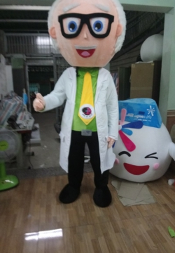 Mascot linh vật Hình Người Nhà Khoa Học