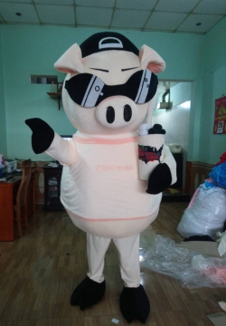 Mascot mô hình con heo