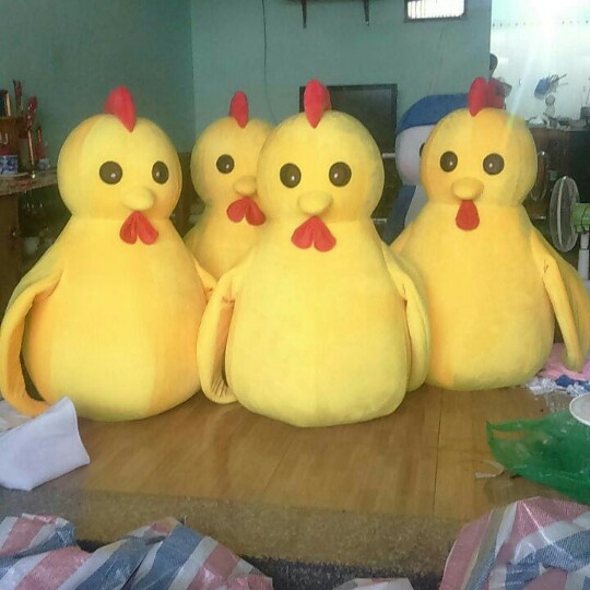 MASCOT Mô hình chú gà trống