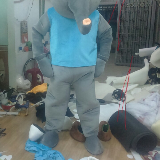 Mascot Chú Voi