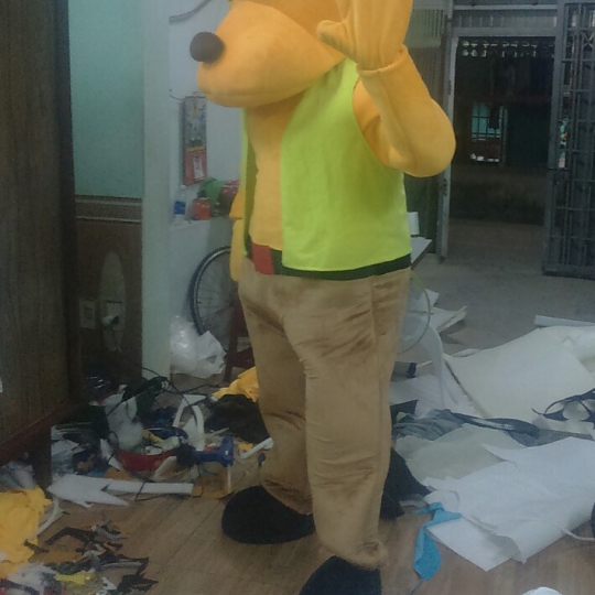 Mascot doggy