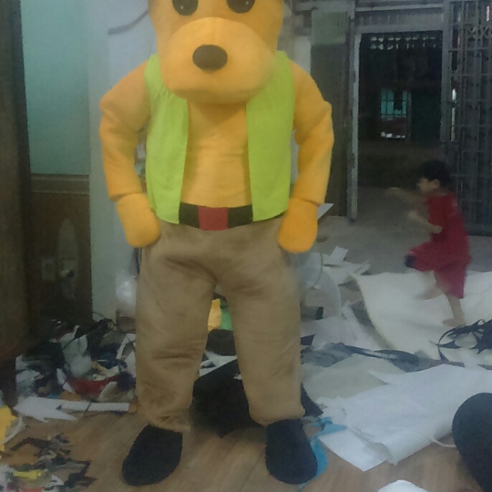 Mascot doggy
