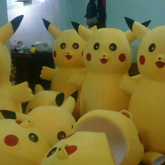 MASCOT Mô hình PIKACHU