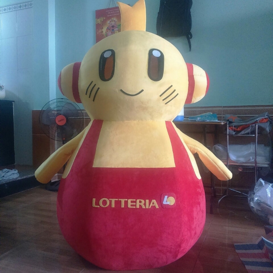 Mascot Mô Hình lotteria