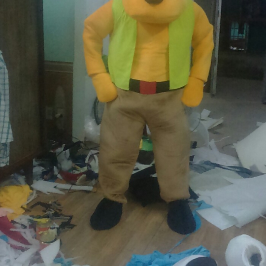 Mascot doggy