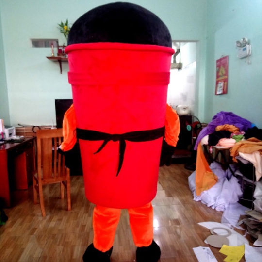 mascot mô hinh cai ly