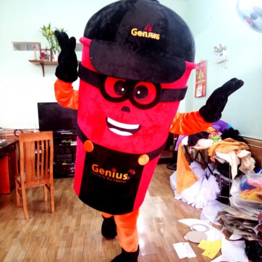 mascot mô hinh cai ly