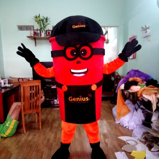mascot mô hinh cai ly