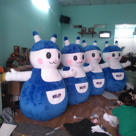 MASCOT CON THỎ NHẬT