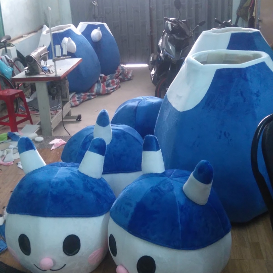 MASCOT CON THỎ NHẬT