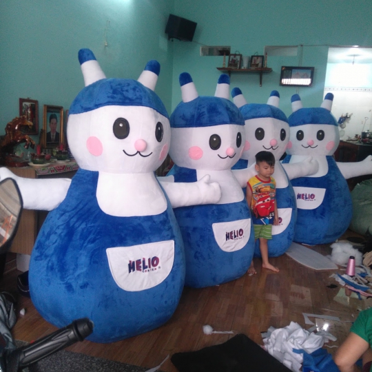 MASCOT CON THỎ NHẬT