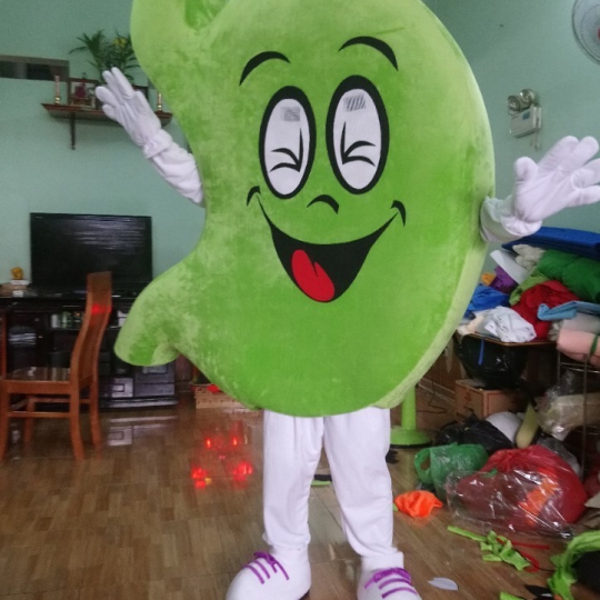 Mascot mô hình dạ day