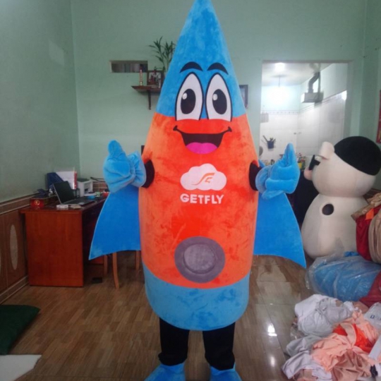 Mascot mô hình Tên Lửa