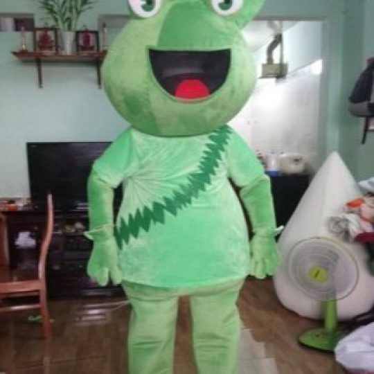Mascot con ếch