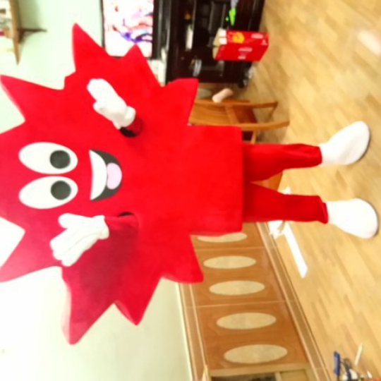 Mascot mô hình chiếc lá