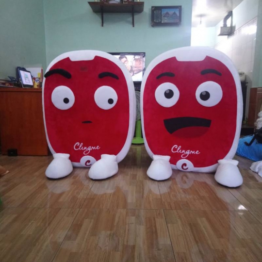 Mascot mô hình Clingme