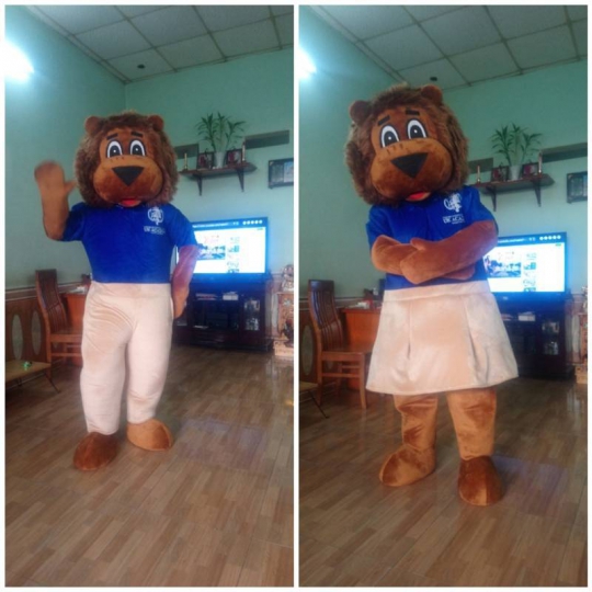 Mascot linh vật Sư Tử