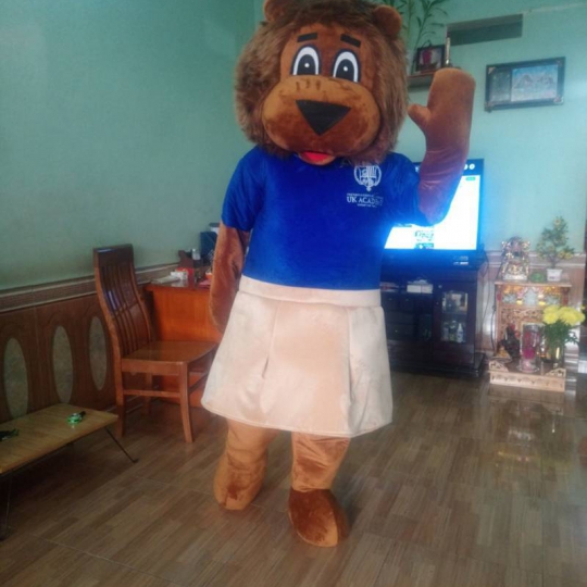 Mascot linh vật Sư Tử