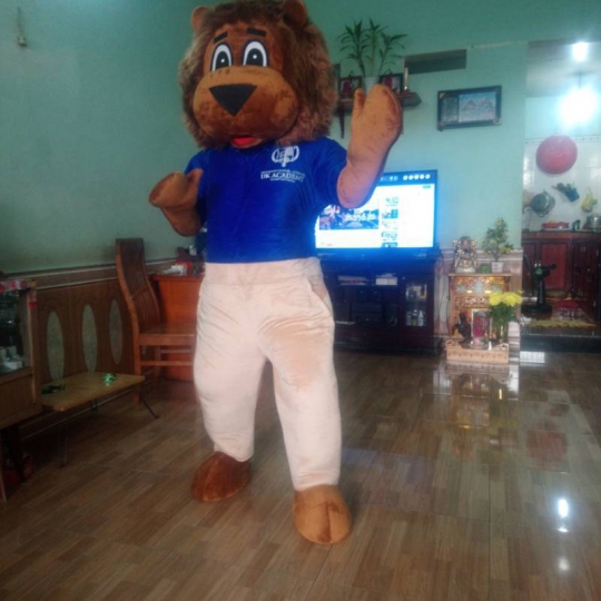 Mascot linh vật Sư Tử