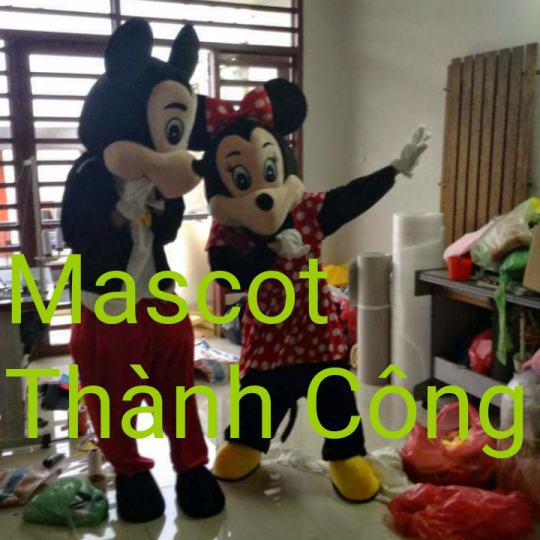 Mascot  ( Chuột  Mickey  Nam Nử )