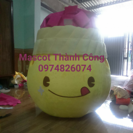Mascot mô hình,Bánh Su Kem chewy  junior
