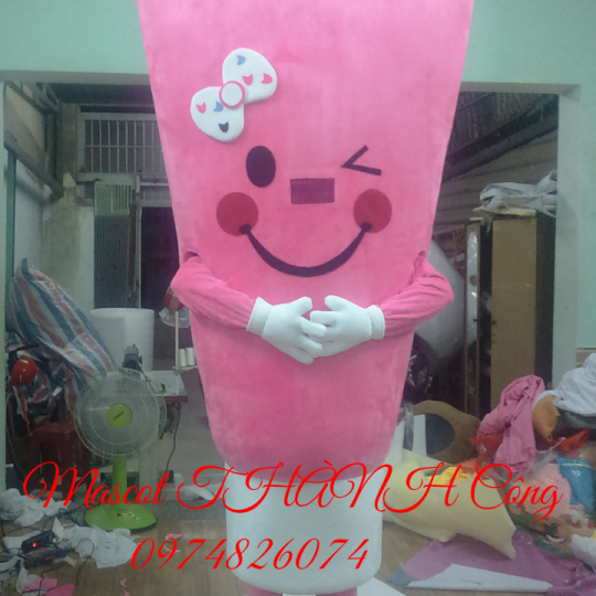 Mascot Mô hình típ kem