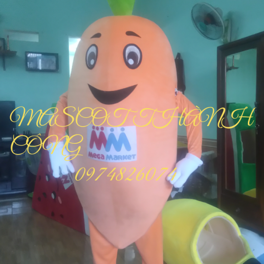 MASCOT MÔ HÌNH CA RÔT
