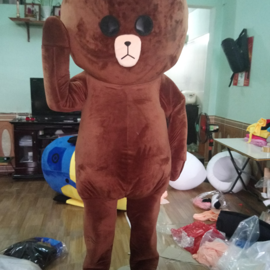 Mascot Gấu Brown