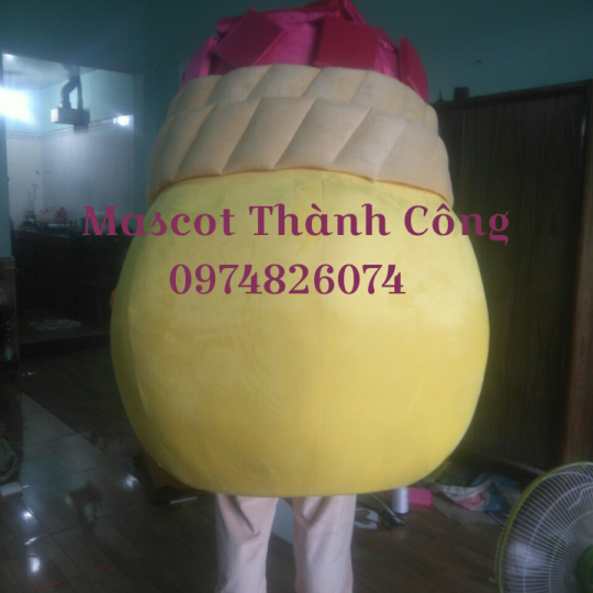 Mascot mô hình,Bánh Su Kem chewy  junior