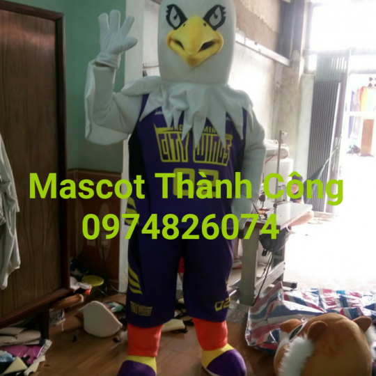 Mascot Mô Hinh Linh Vật Chim Đại Bàng