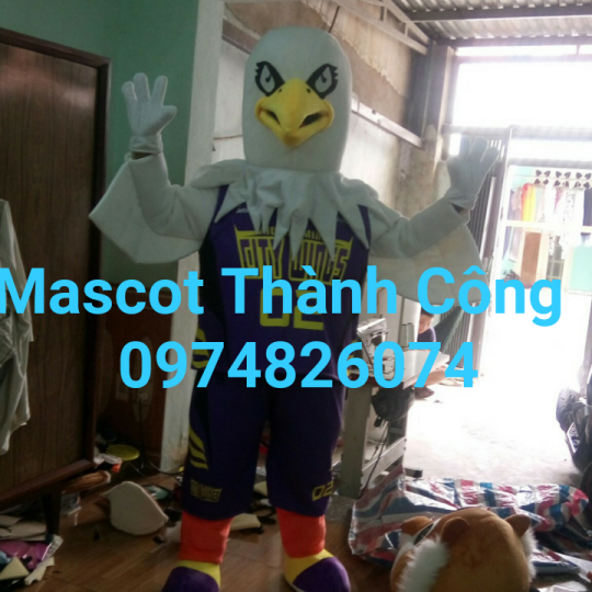 Mascot Mô Hinh Linh Vật Chim Đại Bàng