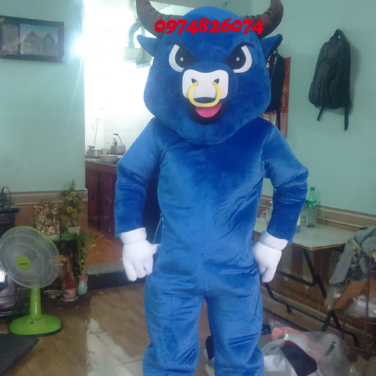 Mascot Chú TRâu BUFFALOES 