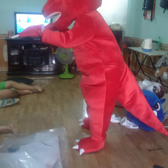 Mascot Khủng Long WARRIORS