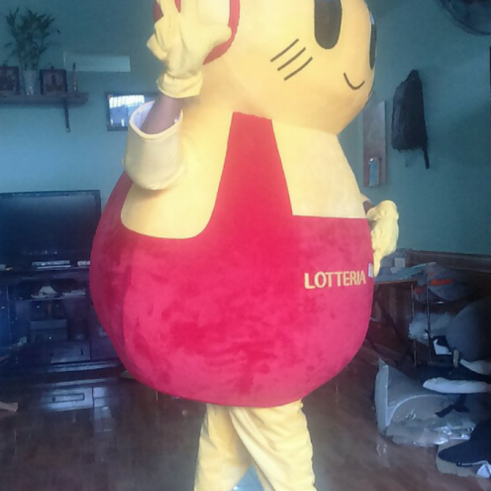 Mascot Mô Hình lotteria