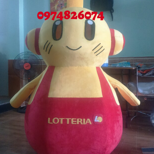 Mascot Mô Hình lotteria