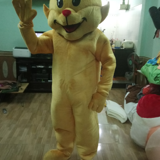 Mascot Linh Vật Sư tử Helio