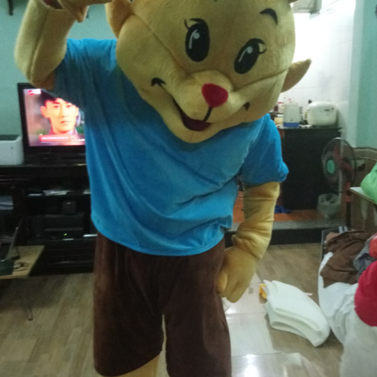 Mascot Linh Vật Sư tử Helio