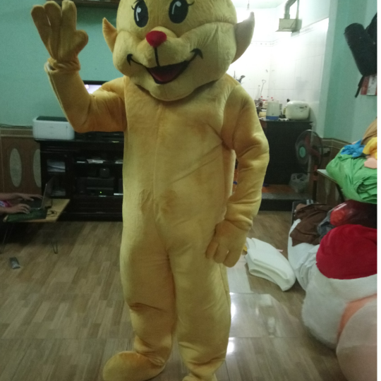 Mascot Linh Vật Sư tử Helio
