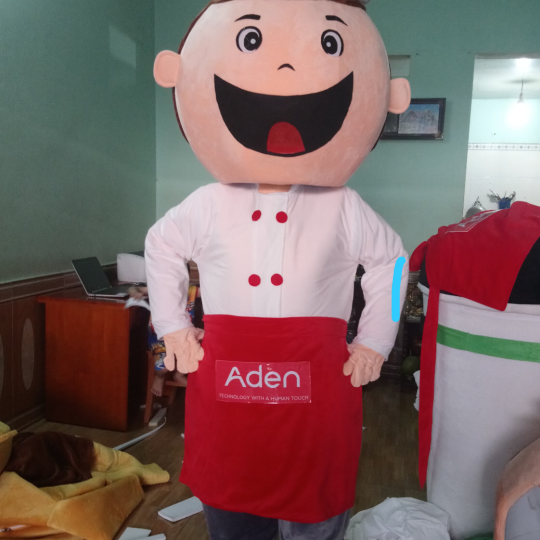 Mascot Đầu Bếp Aden