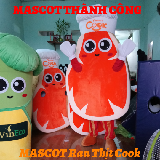 Mascot Rau Thịt
