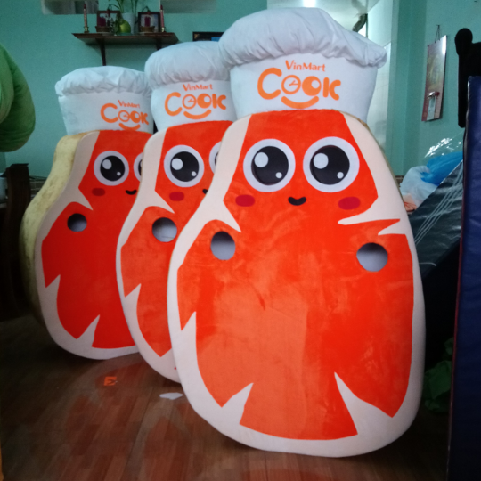 Mascot Rau Thịt