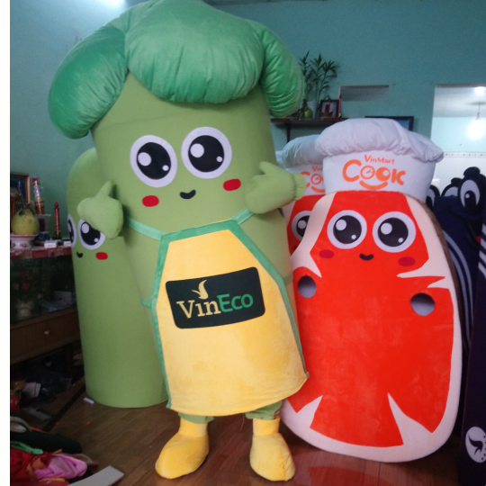 Mascot Rau củ 