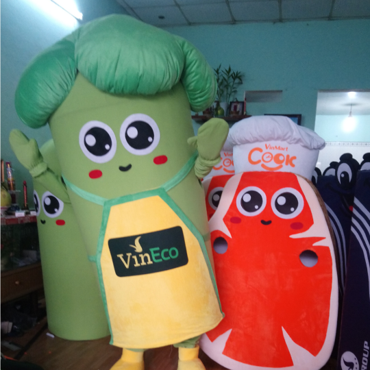 Mascot Rau củ 