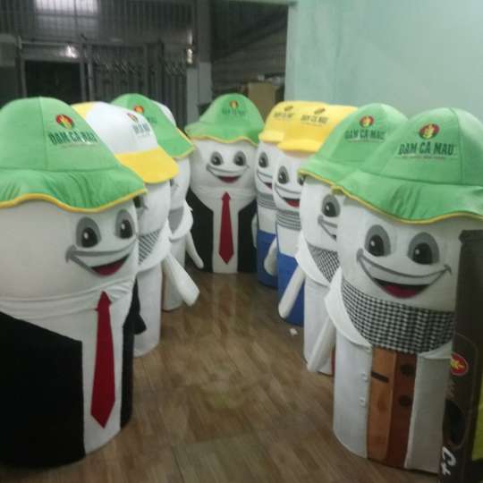 Mascot hình người Nông Dân