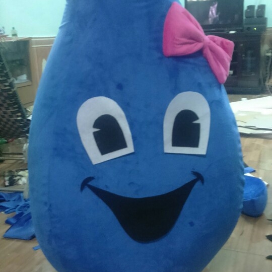 MASCOT GIỌT NƯỚC XANH